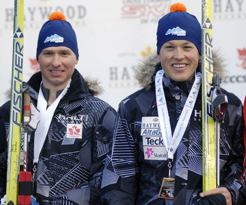 Kevin Sandau (l) and Brent McMurtry...