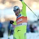 Petra Majdic (SLO) wins. [P] Nordic Focus