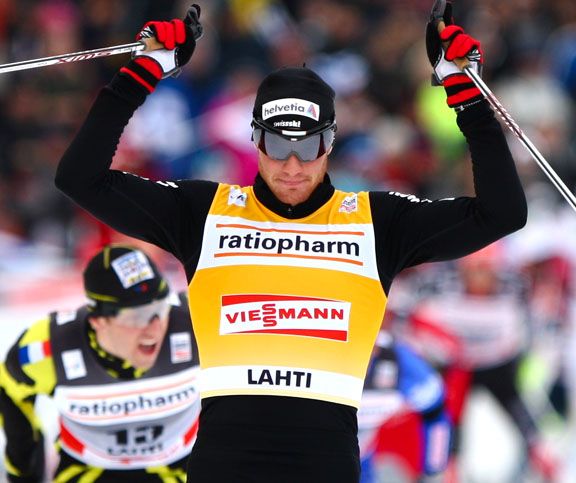 FIS world cup cross-country, pursuit men,...