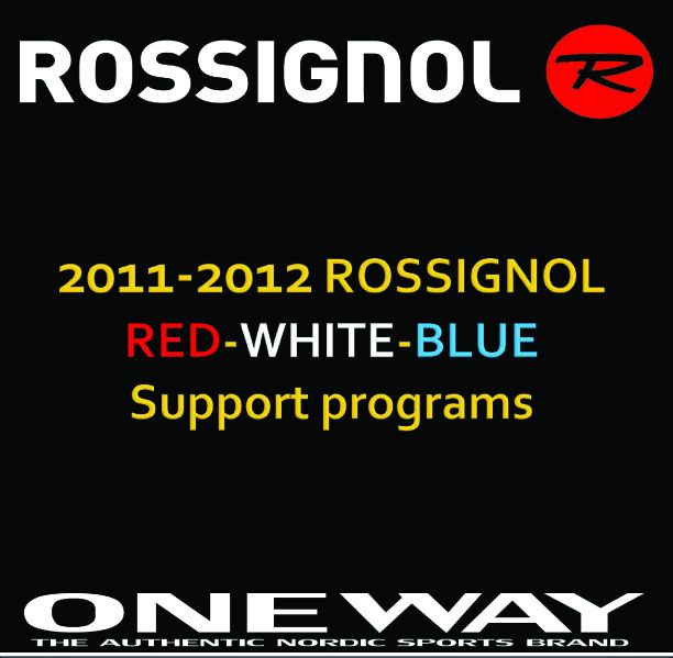 2011-2012 Rossignol RED-WHITE-BLUE Support...