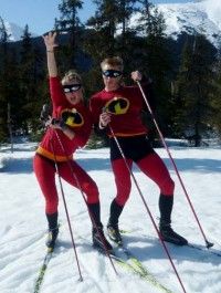 Beer Relay Fundraiser Champions – The Incredibles (Pete and I). [P] courtesy of Sadie Bjornsen
