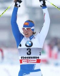 Third overall at at the 2011 Tour de Ski. [P] Nordic Focus
