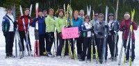 Happy Menihek Nordic Ski Club Moms. [P] Louise Manstan