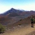 De Nys and I banged out a sweet 3.25hr run through the whole crater one day – amazing views. [P] courtesy of Devon Kershaw