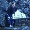 Steph Drolet at the summit… [P] Jean Drolet