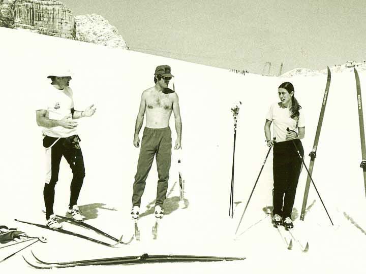On the Dachstein Glacier, Ramsau, Austria...
