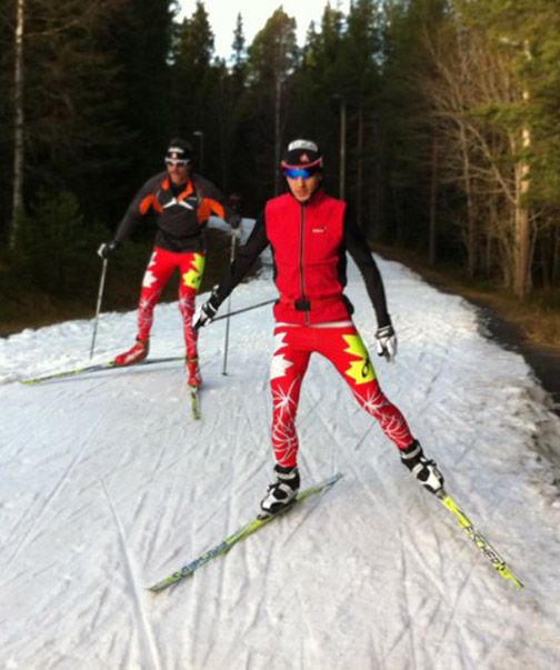 Canadian men training in Osterund [P]...