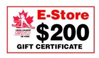 6th Prize – Cross Country Canada e-Store Gift Certificate