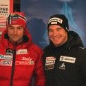 (l-r) Petter Northug (NOR) and Dario Cologna (SUI) [P] NordicFocus