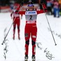 Therese Johaug (NOR) holds onto second… [P] Nordic Focus