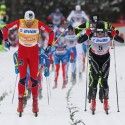 Northug (l) nips Cologna at the line [P] Nordic Focus