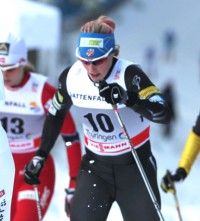 Kikkan Randall (USA) during the 10km classic in Oberhof (GER) [P] Nordic Focus