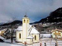 The Church in Val di Fiemme. [P] Holly Brooks