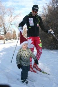 It was great to be home with the family for Christmas and I even got a chance to get out for a ski with my nephew who may just be the next Canadian ski star!