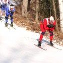 Torin led from the front all day which is especially impressive given the nature of the course (downhill to high speed finish) [P] Ian Harvey/Toko