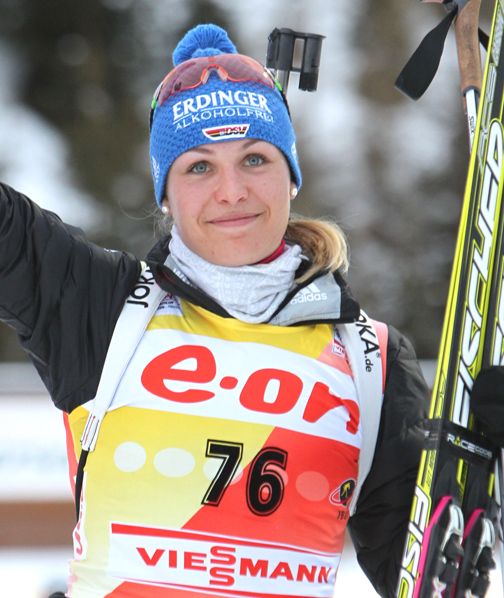 Germany’s Neuner and Peiffer Score IBU Round 4 Sprint Wins in Oberhof ...