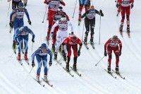 Women’s Skiathlon start… [P] Nordic Focus