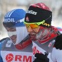 (l) Ilia Chernousov (RUS) and Devon Kershaw (CAN) at the finish [P] Nordic Focus