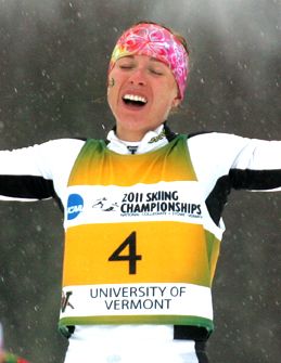 CU’s Eliska Hajkova won her fifth...