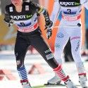 Jessica Diggins (USA) leads Charlotte Kalla (SWE) [P] Nordic Focus