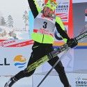 Devon Kershaw (CAN) jumps for joy…  [P] Nordic Focus