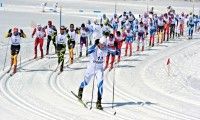 U23 Men’s Skiathlon action… [P] Nordic Focus