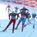 Final sprint lead by Petter Northug (NOR) [P] Nordic Focus