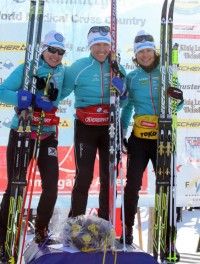 Women’s final podium [P] Worldloppet