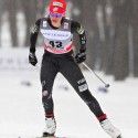 Jessie Diggins at the Moscow Sprint. [P] Nordic Focus