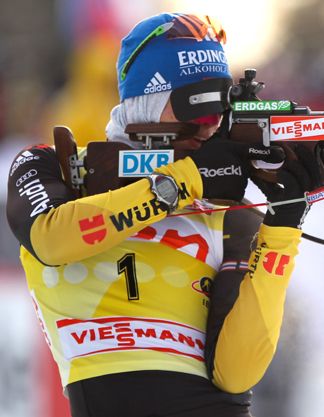 IBU world cup biathlon, pursuit women,...