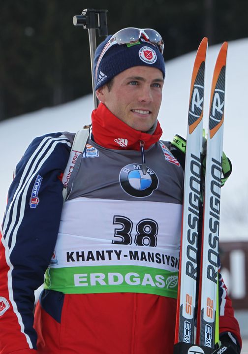IBU world cup biathlon, sprint men,...