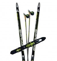 1st Prize – Fischer 11/12 Carbonlite Hole Skis, Xcelerator Bindings, Carbonlite Poles