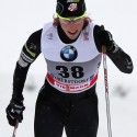 Kikkan Randall (USA) during the Tour de Ski individual sprint in Oberstdorf. [P] Nordic Focus