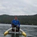 Sea-kayaking… [P] courtesy of Kikkan Randall