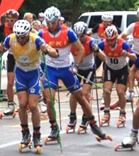 Rollerskiing Start in Bad...