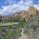 Smith Rocks – close to Bend – and a completely inspiring place to go for a run [P] Devon Kershaw