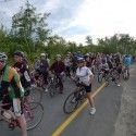 I was too busy loving the vibe and being inspired by the hundreds of passionate cyclists that believe Sudbury can change and be a more bicycling friendly place to live. Thanks to everyone that made the 4th Share the Road Sudbury a success. Check out www.sharetheroad.ca to see what we’re all  about or to get involved [P] courtesy of Devon Kershaw