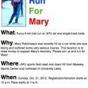 Fun run for Mary [P] courtesy of Holly Brooks