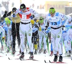 Start of JIzerska 50, 2012...