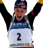 IBU world cup biathlon, pursuit women,...