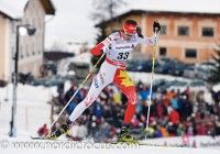 Lenny – the man – Valjas in Val Mustair en route to a 3rd place finish. He’s THAT good. [P] Nordic Focus