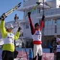 Women’s podium (l-r) Bjornsen 2nd, Bender 1st, Brennan 3rd [P] Kirk Nichols