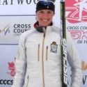 Brittany Webster, Sr Women 10km 1st (podium) [P] skigo.ca