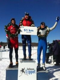 51k free men’s podium [P] Gatineau Loppet