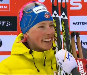 Kikkan at 6.55.28...