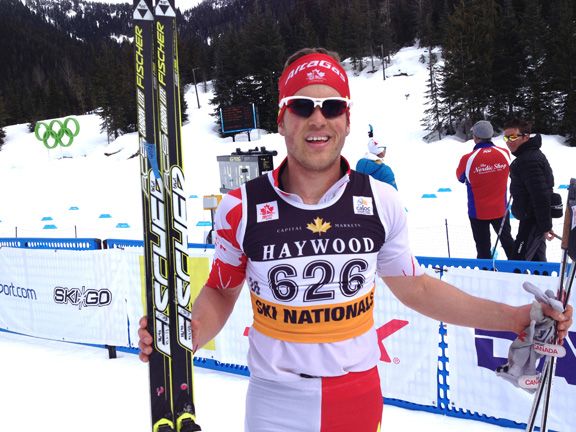 Brent McMurtry at the finish.2