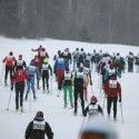 Skiers on the move. [P] Pepsi Challenge