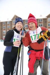 Happy skiers… [P] Pepsi Challenge