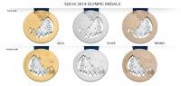 Sochi Olympic and Paralympic Medals [P] IOC