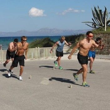 Swiss Team trains in Spain. [P]...